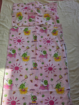 Obliečky na detský paplón a vankúš do postieľky