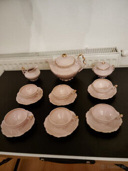 Ruzovy porcelan.Chodov.Dekor Zuzka.