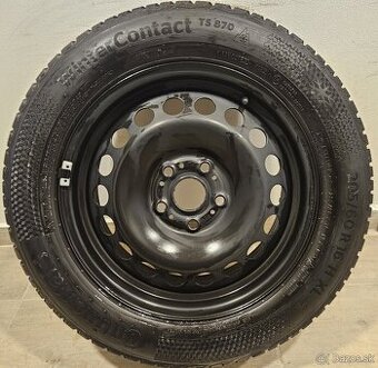 Originálna zimná sada VW - 5x112 r16+ Continental 205/60 r16