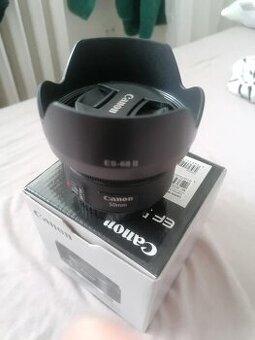 Objektív Canon EF 50mm f1,8 stm+uv+clona