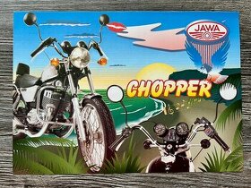 Prospekt - Jawa 350/639 Chopper ( 199X )