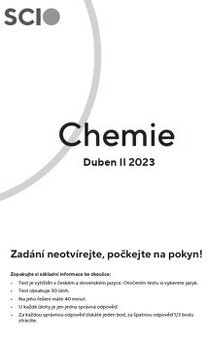 SCIO-(Biológia+Chémia)-24testov - 1