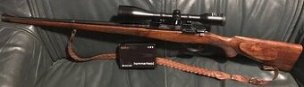 Guľovnica ZETKA kal. 8x57 JS s EAW a optikou MEOPTA čb