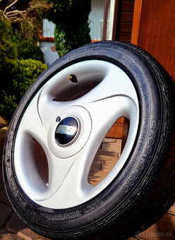 alu R15 4x98, Fiat + Alfa (pneu 195/50)