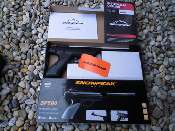 Snowpeak SP500 vzduchová pištoľ vzduchovkakal lamacia 4,5mm