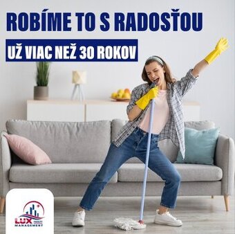 Upratovanie na skrátený úväzok - KOŠICE