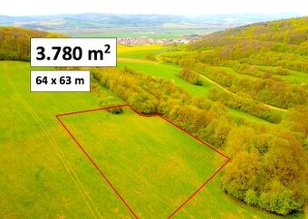 Opatová – 3.800 REKREAČNÝ POZEMOK 200 m od Trenčína