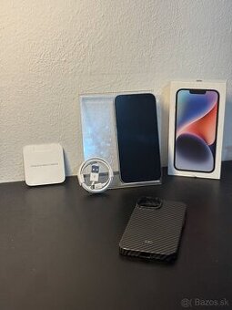Predám Apple iPhone 14 128GB Blue Minimálne známky
