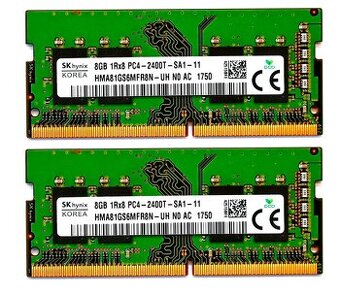 💥 Pamäť RAM 16GB DDR4 Hynix 2400MHz (2x8GB)