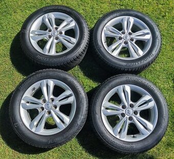 Bridgestone Blizzak LM005 + R17 org Hyundai ix35 disky - 1