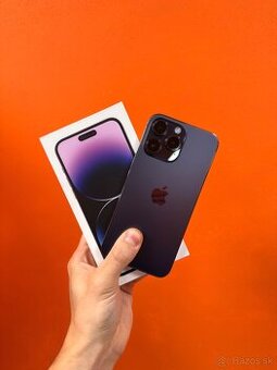 Apple iPhone 14 Pro Max - Purple - TOP STAV - Záruka