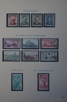 Československo 1957, zbierka stav /ʘ