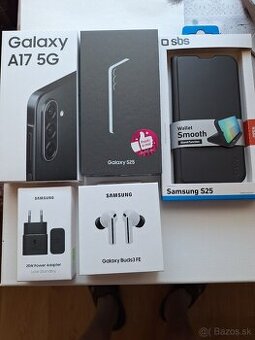 Samsung S25 + Samsung A17 + Samsung Buds3 fe