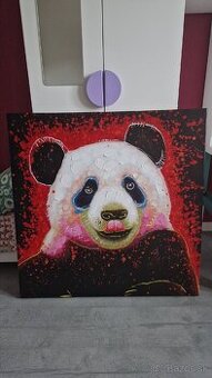 Obraz Panda 80x80 cm