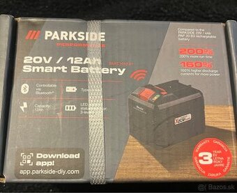 Akumulator 20V 12 Ah Parkside Performance smart