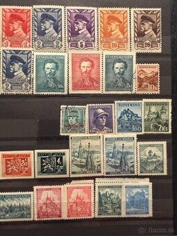 Známky ČSR, SŠ, PČaM, Rakúsko