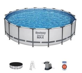 🏊‍♂️ Predám bazén Bestway Steel Pro Max 5,49 × 1,22 m