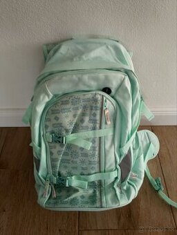 Mentolová školská taška-ruksak - 1