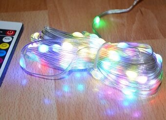 Vianocna Smart retaz 100 LED RGB 10m - 1