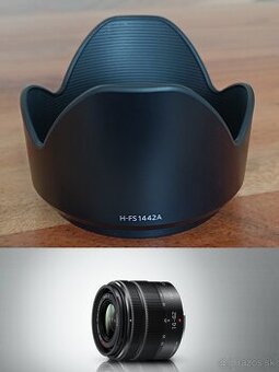 Nová slnečná clona H-FS1442A  na objektív Panasonic Lumix