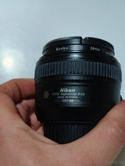 Nikkor AF-S 50mm 1,8G Nikon Perfektný stav - 1
