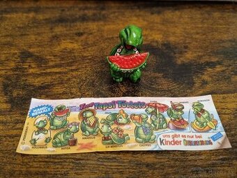 Kinder figúrka Mampfi 1991 s papierikom