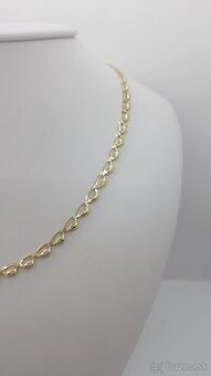 Zlatý clankovy náhrdelník 2