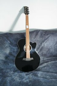 Elektroakustická gitara TIGER ACG4-BK plnej veľkosti -čierna