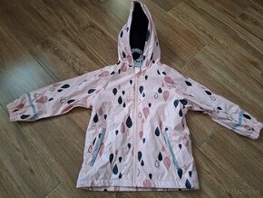 Detský pršiplášť-nepremokavá bunda pre dievča,  veľkosť 104