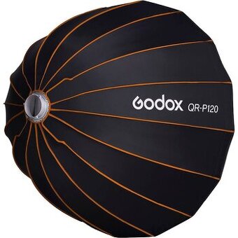 GODOX QR-P120 SKLADACÍ PARABOLICKÝ SOFTBOX 120CM BOWENS