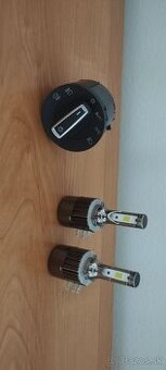 Predám vypínač škoda 3 a led žiarovky