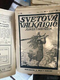 Zošitové vydanie Světová válka 1916. Slovem i obrazem