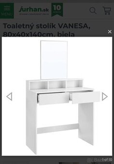Kozmetický stolík