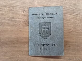 Cestovný pas, Slovenský štát 1940 Senohrad
