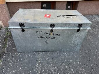 Plechové letecké transportne bedne pozinkovane