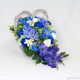 Spomienková dekorácia srdce