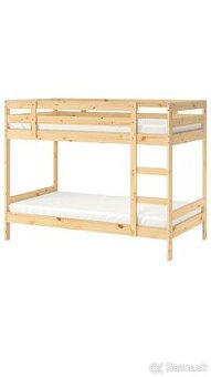Poschodová posteľ IKEA Mydal 90x200 cm