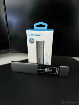 Externý NVMe SSD – Corsair MP510 1TB + USB-C Vention box
