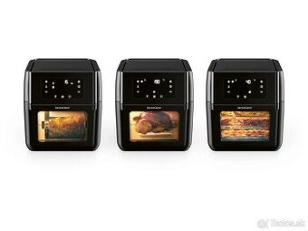 Nová teplovzdušná fritéza + rotujúce grilovanie, 9 funkcií