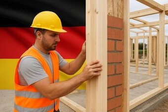POMOCNÍK NA MONTÁŽ PREFABRIKOVANÝCH DOMOV – NEMECKO TPP