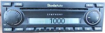 Auto radio Skoda symphony bez kodu + CD menic - 1