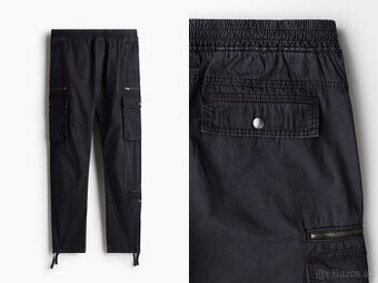 Keprové cargo nohavice HM (Kapsáče) - 1