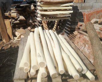 Agátové koly, drevo, stĺpiky