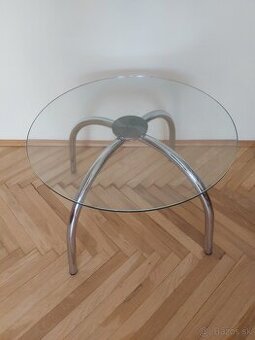 Dizajnovy stol sklo Walter Knoll