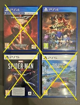Hry na PS4 a PS5