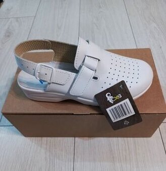 NOVÉ Kožené pracovné topánky