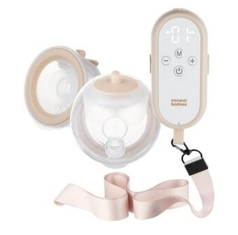 Canpol Babies dvojitá elektrická odsávačka do podprsenky Mil