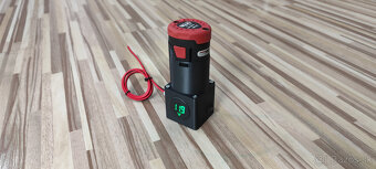 Adaptér batérie parkside 12V Team + vypínač+ voltmeter