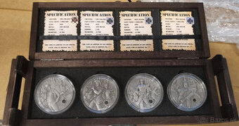 Kompletní sada Gangster - stříbrné mince