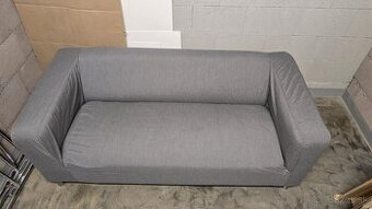 Poťah sivý na Pohovku KLIPPAN (Ikea)